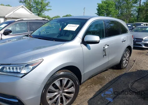 2014 Acura Mdx Technology Package from USA, damaged, VIN 5FRYD4H49EB008286